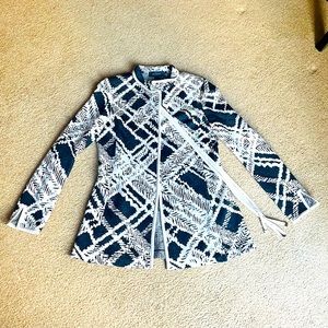 St. John Knit Jacket with Belt